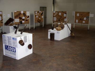 Panoramica mostra: al catalogo degli strumenti in www.africainmusica.org