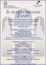 Conservatorio di Como, Festival organo 2011 Conservatorio di Como, Festival organo 2011